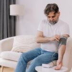 Person exercising to help manage high blood pressure naturally